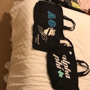 Alpha Phi Tote Bags